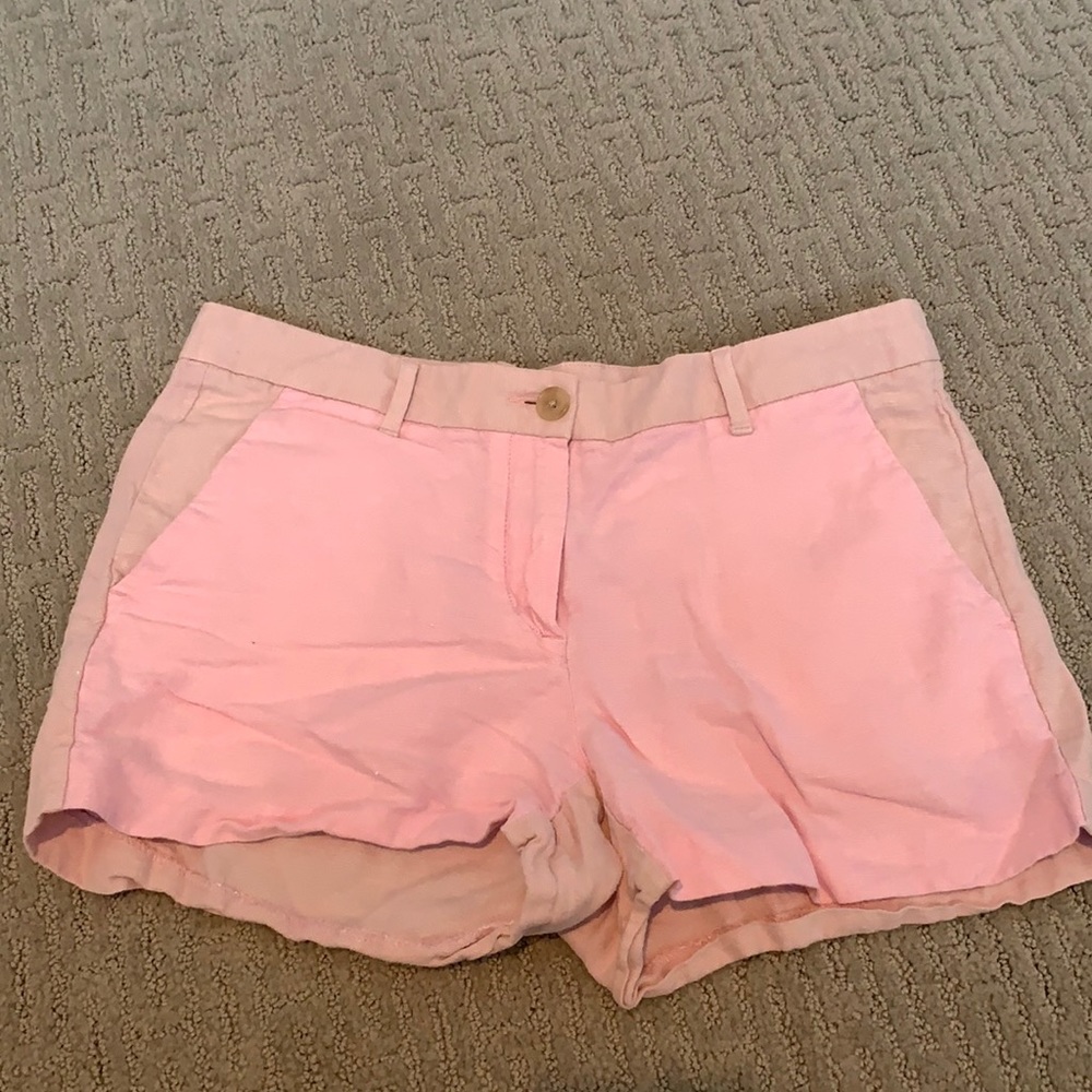 Two tone pink 3” Gap shorts size 4